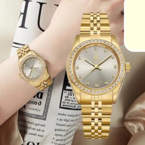 SK Ladies gold Watch
