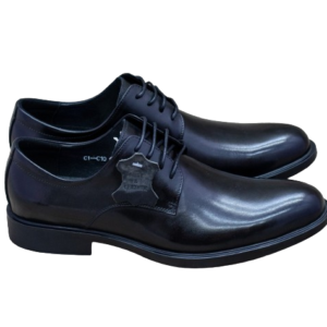 Formal Italian Men’s Leather Shoes- Classic Black